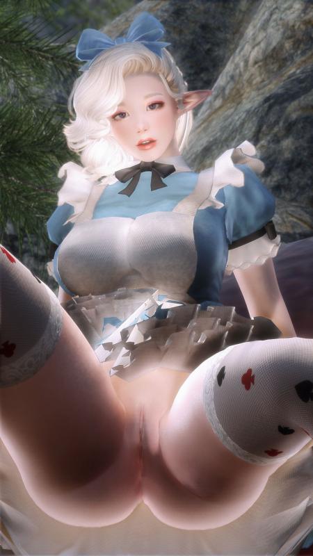 Callisto - Alice in Wonderland 3D Porn Comic