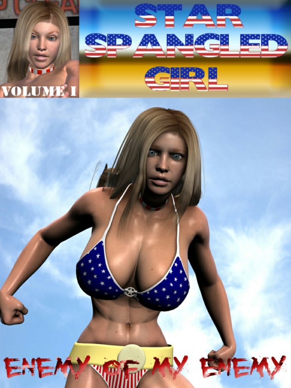 Star Spangled Girl - Enemy Of My Enemy 3D Porn Comic