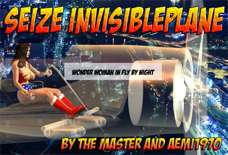 Aemi1970 - Wonder Woman - Seize Invisibleplane 3D Porn Comic