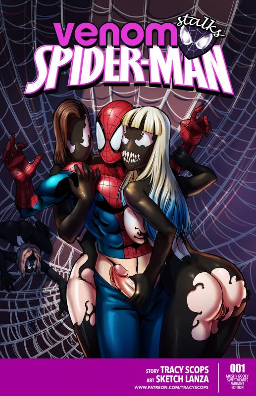Tracy Scops - Venom Stalks Spider-Man Porn Comics