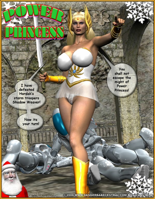 MrX - Power Princess 3D Porn Comic